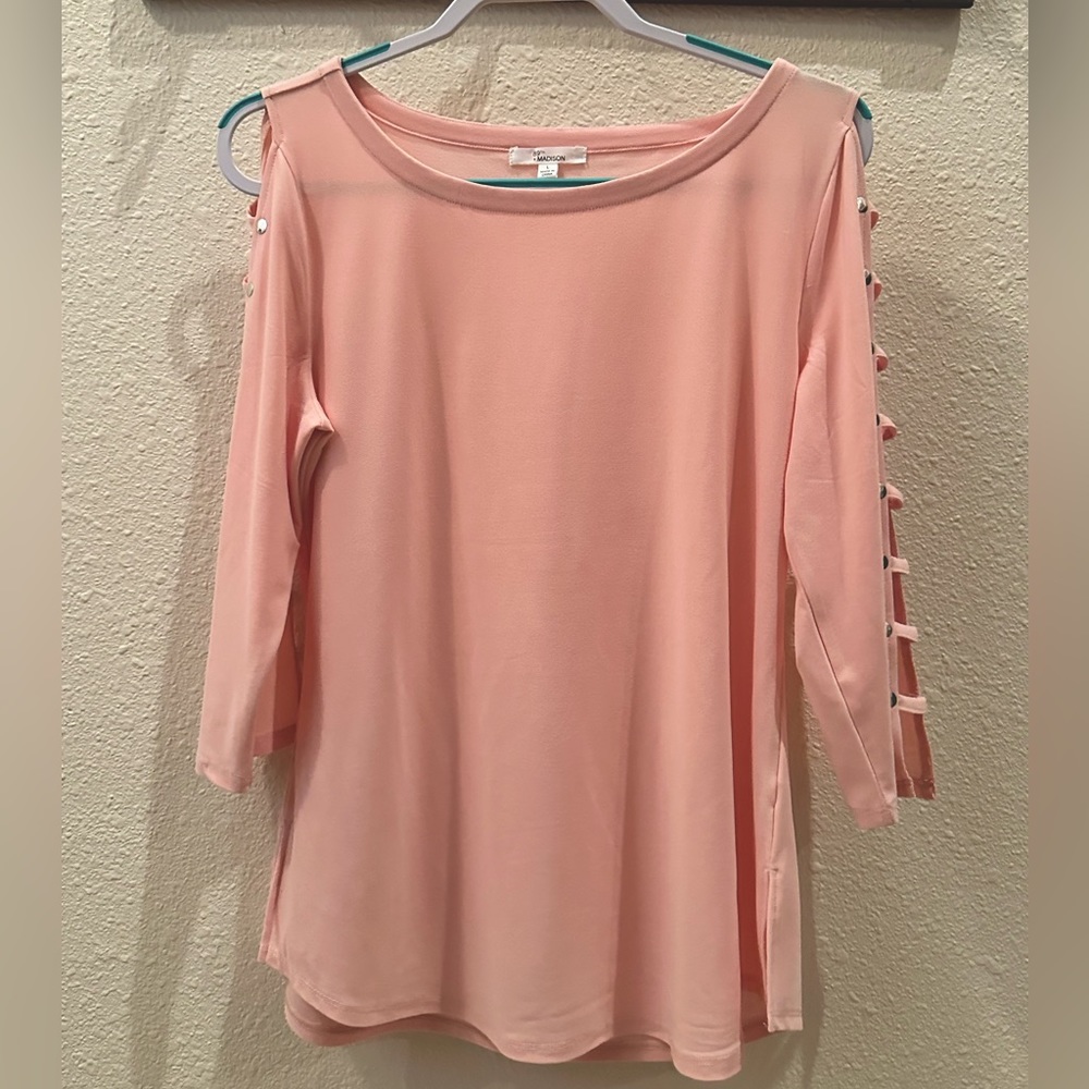 89th & Madison blouse with 3/4 length sleeves, large.